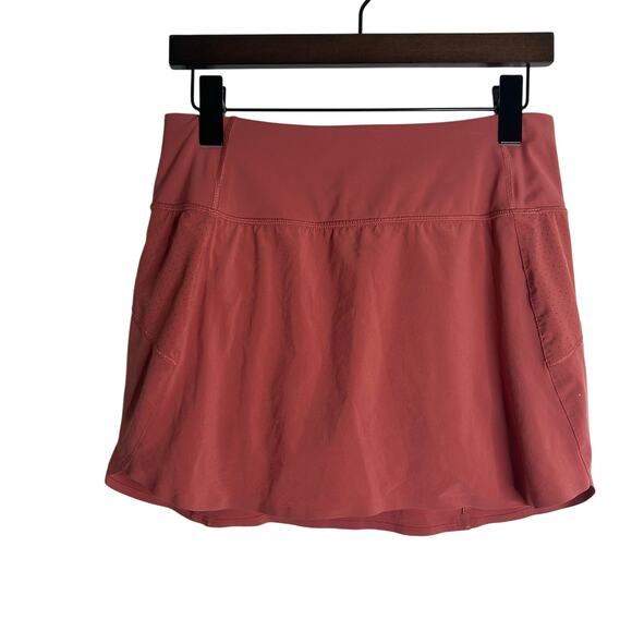 Athleta Run With It 14'' Skort Jupe Pink Rose size Small - Picture 1 of 7